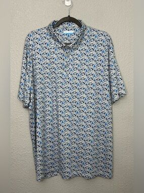 Fore Fathers | Fast Break Basketball Theme Polo Golf Shirt | Size XXL